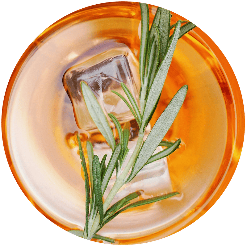 Gourmet dish with a seared piece of meat, garnished with fresh greens, creamy sauce, and a crisp pastry. Presented on a white plate with a light, artistic touch.